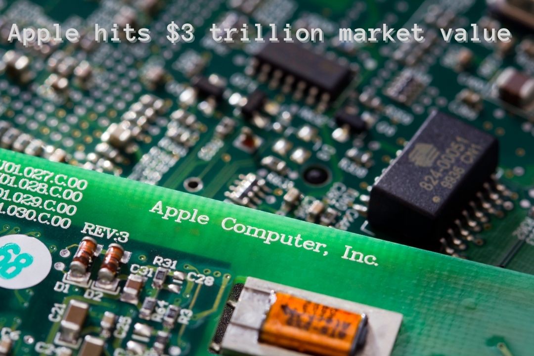 Apple hits $3 trillion market value