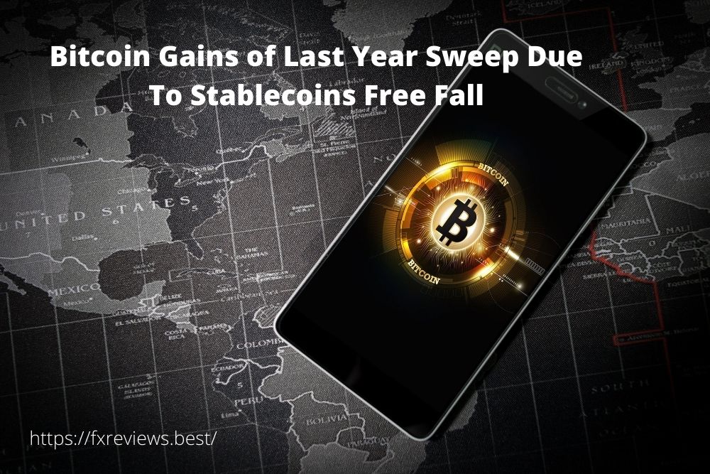 Bitcoin Gains of Last Year Sweep Due To Stablecoins Free Fall