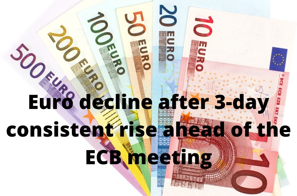 Euro decline