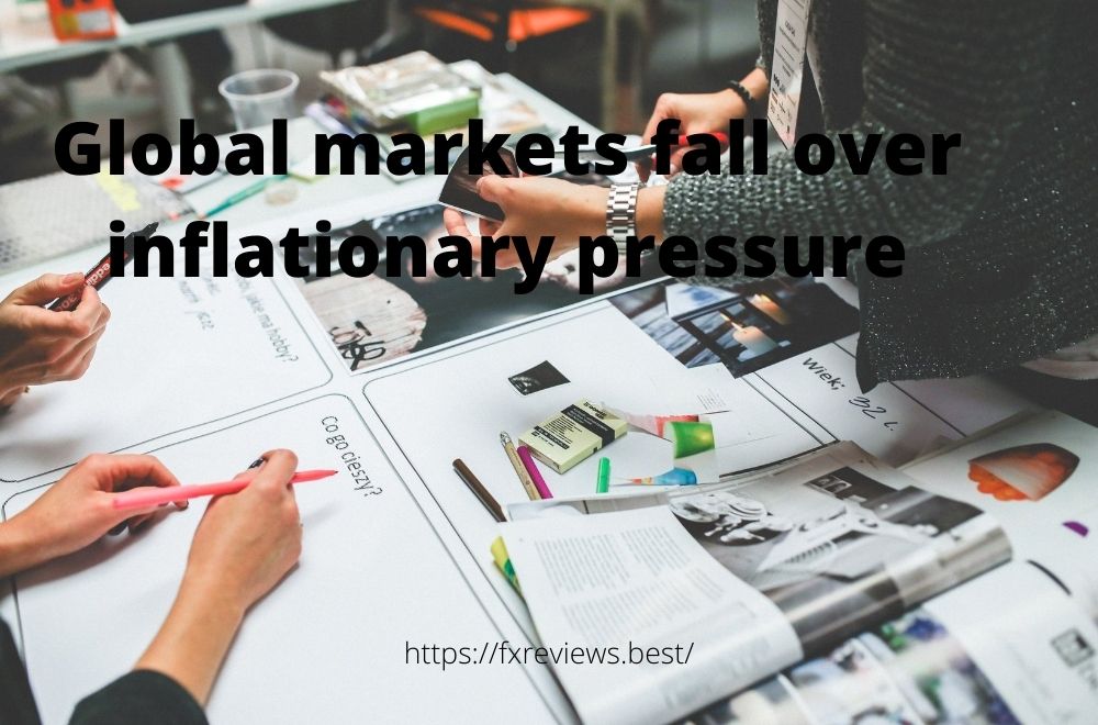 Global markets fall over inflationary pressure