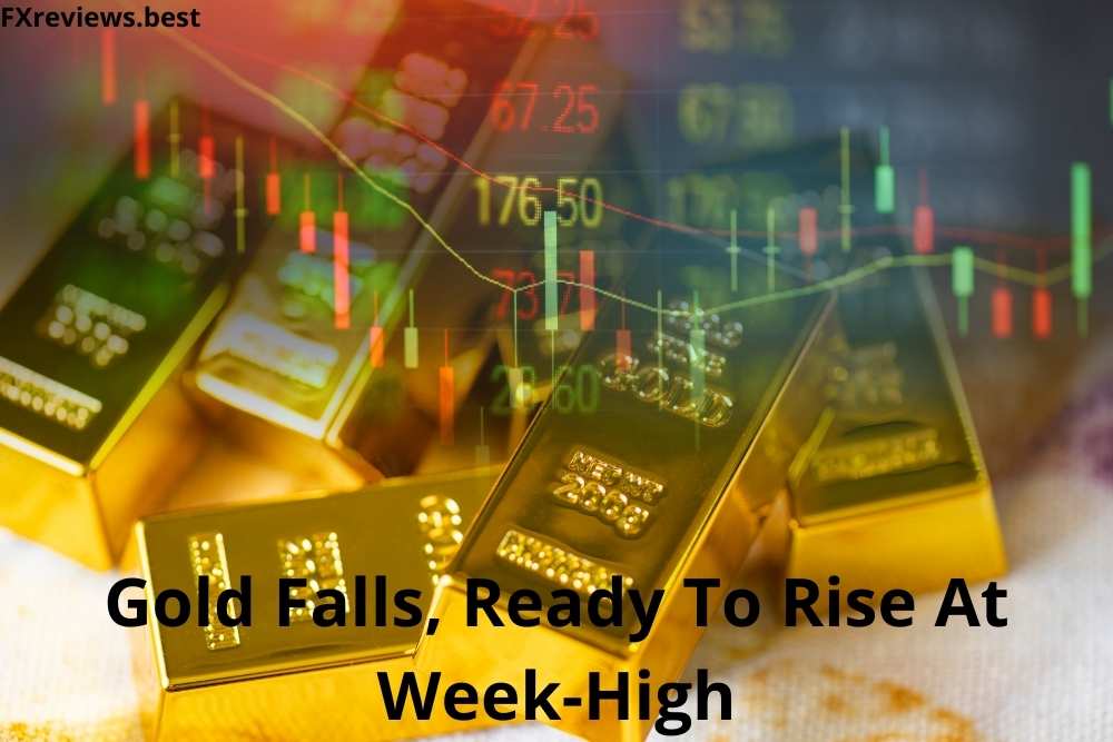 Gold Falls, Ready To Rise At Week-High