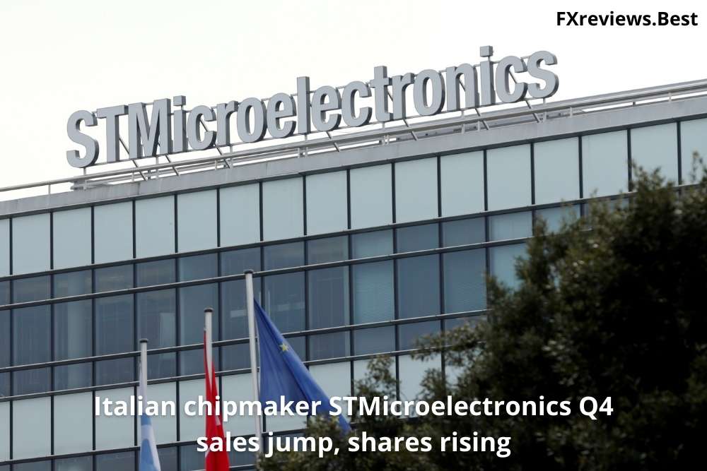 Italian chipmaker STMicroelectronics Q4 sales jump, shares rising