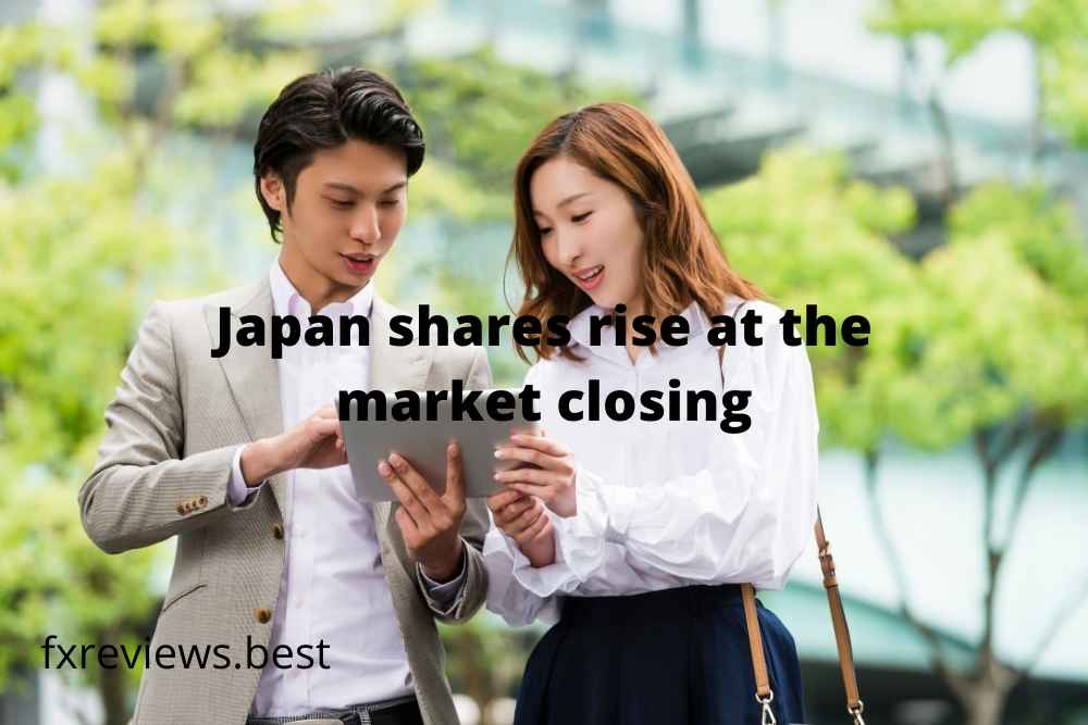 Japan shares rise at the market closing