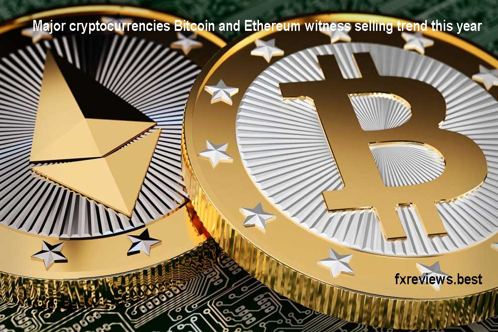Major cryptocurrencies Bitcoin and Ethereum witness selling trend this year