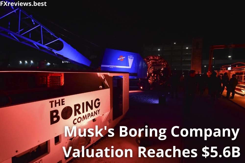 Musk's Boring Company Valuation Reaches $5.6B