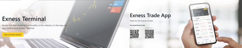 exness- TradeApp and Terminal