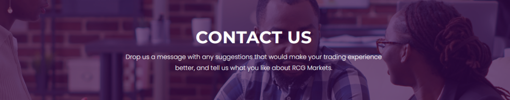 rcg markets contact us 